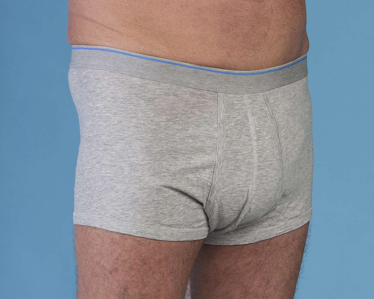 Y-Front Briefs: Heather Grey