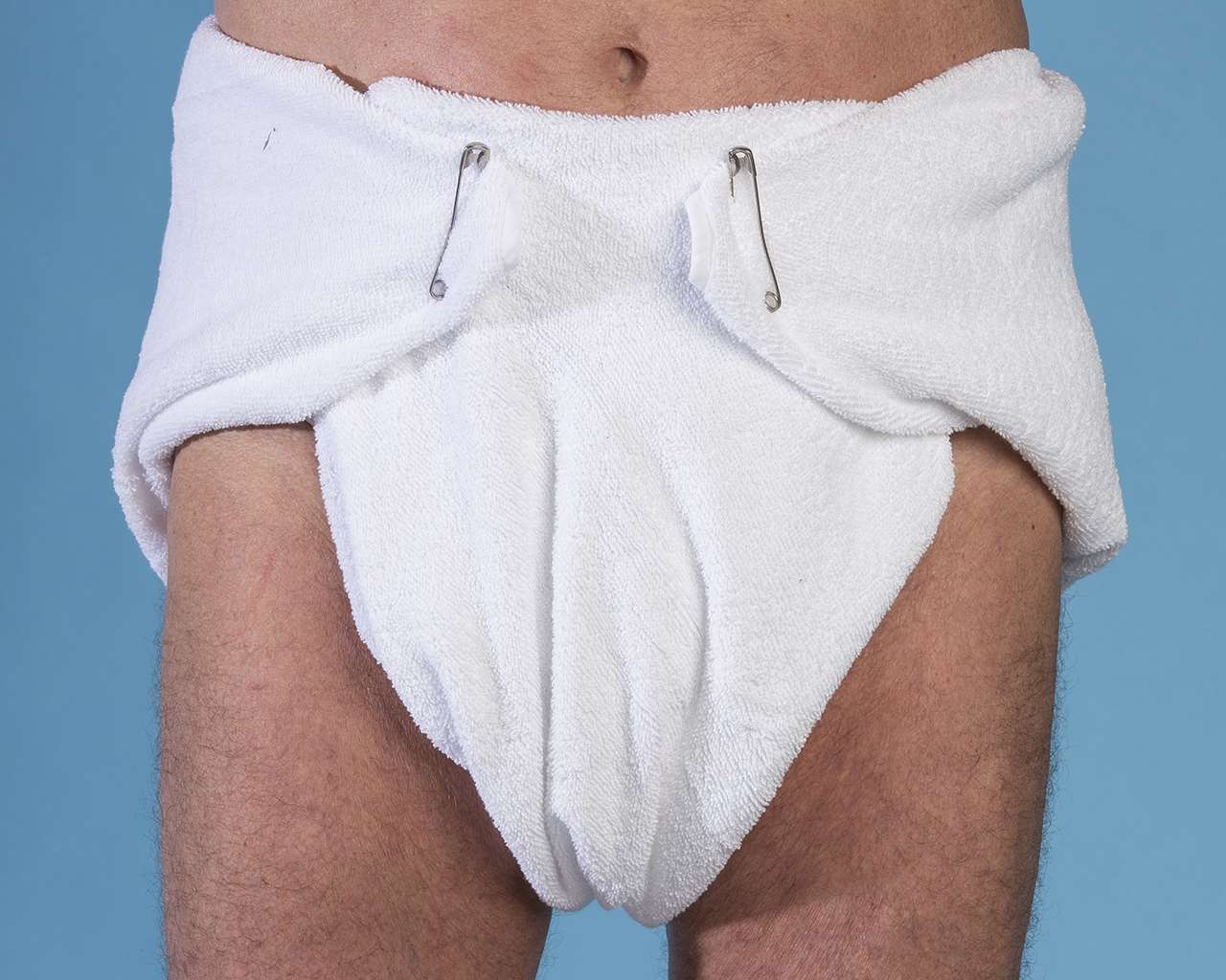 10 Pcs Waterproof Incontinence Underpants Plastic Pants Incontinence Leak  Protection Adult Washable Diaper Cover (White,Small)