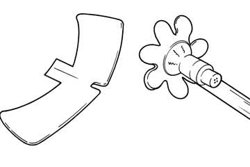 Modified sheath - line drawing