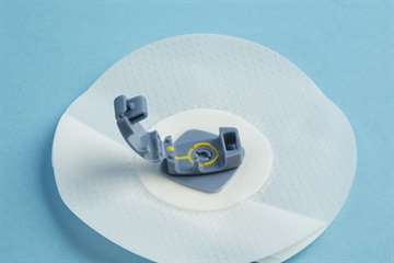 Adhesive, multi-directional catheter tubing fixation device