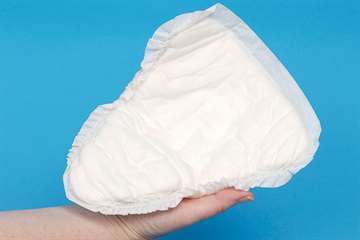 Disposable male pad (leaf)