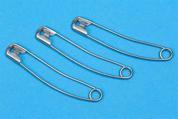 Large safety pins
