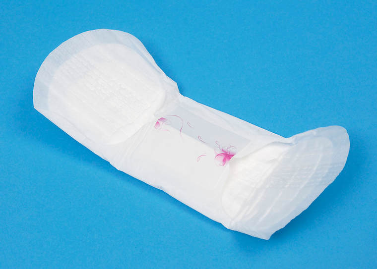 Absorbent products for light bladder leakage in women